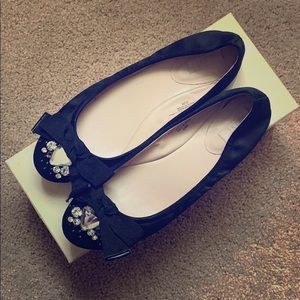 Glint Black Roberta Flat